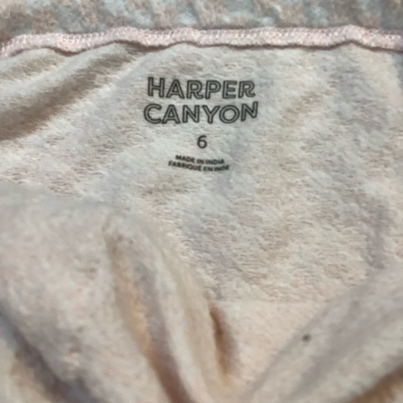 Girls Kids Harper Canyon Pink Pastel Flower Pattern Ruffle Jumper Spring - Picture 4 of 7